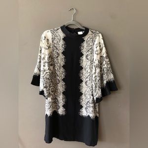 H&M Kimono Paisley 3/4 sleeve Dress Women’s size 2